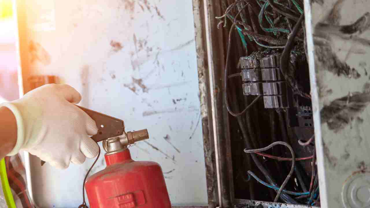 qual o extintor indicado para incêndio em material elétrico