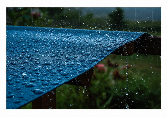 Qual tapete pode ficar na chuva